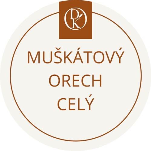 Muškátový oriešok celý