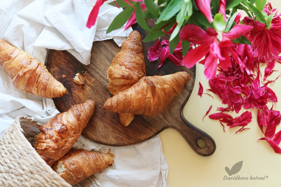  Domácí máslové croissanty